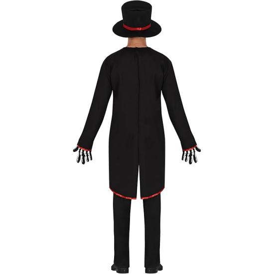 Fato elegante do Dia dos Mortos para menino