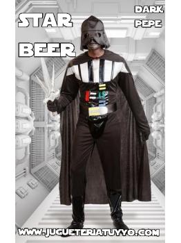 Fato económico de adulto Darth Vader tamanho 52