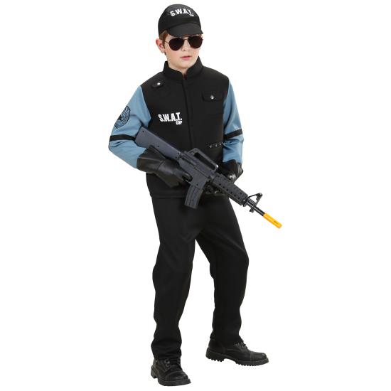 Disfraz de agente de los S.W.A.T. de  niño Disfraz de agente de los S.W.A.T. de  niño