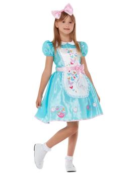 Fato de Alice no País das Maravilhas para menina