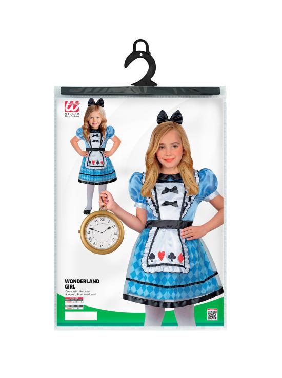 Fantasia de Alice no País das Maravilhas para meninas
