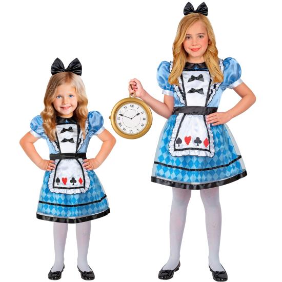 Fantasia de Alice no País das Maravilhas para meninas Fantasia de Alice no País das Maravilhas para meninas