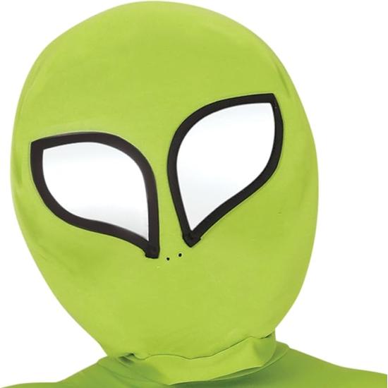 Fato de alienígena verde para homem