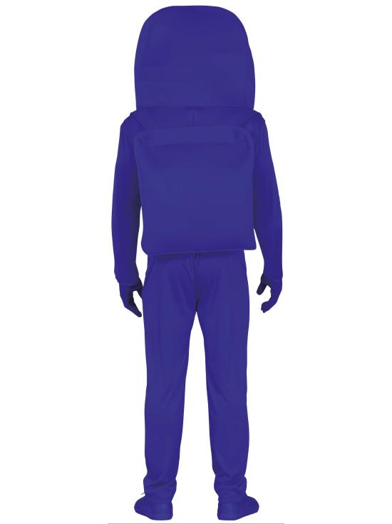 Fato de Among Us azul para adulto