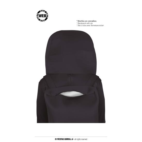 Fato de Among Us preto para adulto