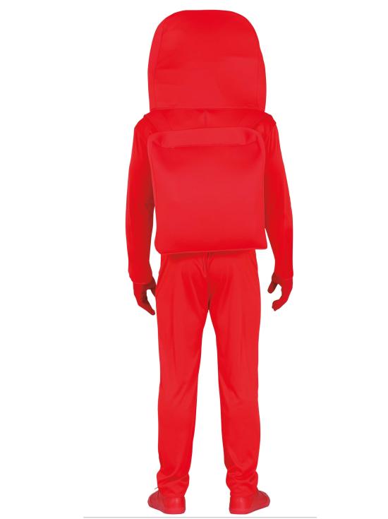 Among Us Fato vermelho para adulto