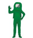 Fato de Among Us verde para adulto