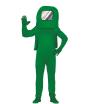 Fato de Among Us verde para adulto