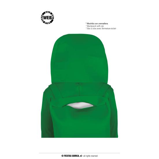 Fato de Among Us verde para adulto