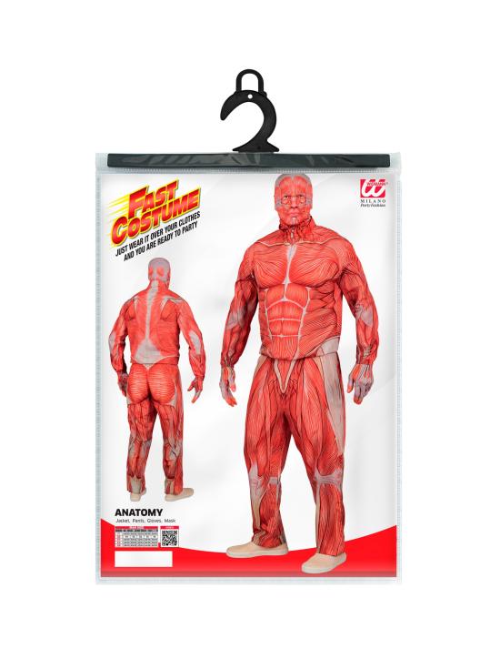 Traje de anatomia FAST COSTUME para adultos