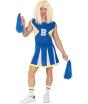 Fantasia de líder de torcida azul masculina – Vestido de líder de torcida adulto