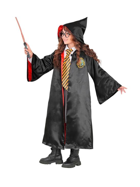 Fantasia de Aprendiz de Bruxo de Harry Potter para Meninos com Casaco e Capuz