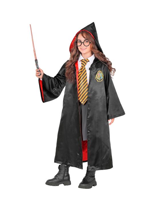 Fantasia de Aprendiz de Bruxo de Harry Potter para Meninos com Casaco e Capuz