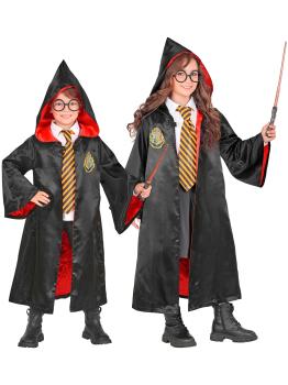 Fantasia de Aprendiz de Bruxo de Harry Potter para Meninos com Casaco e Capuz