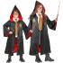 Fantasia de Aprendiz de Bruxo de Harry Potter para Meninos com Casaco e Capuz