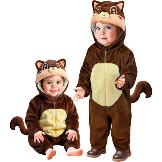 fantasia de esquilo para bebês
