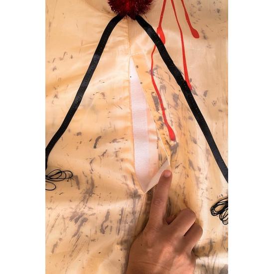 Fato de Arlequim Sangrento tamanho adulto