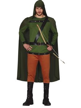 Fato de Arqueiro Verde para Homem