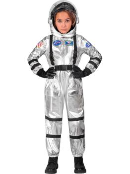 Fantasia de Astronauta para Missão Espacial Gis unissex tamanho infantil