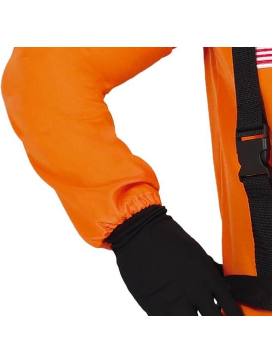 Fato de astronauta laranja para adulto