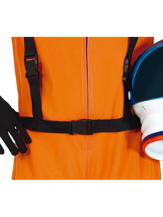Fato de astronauta laranja para adulto