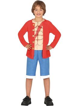 Fantasia de Aventureiro Marítimo para Meninos ou Meninas – Pirata de Anime