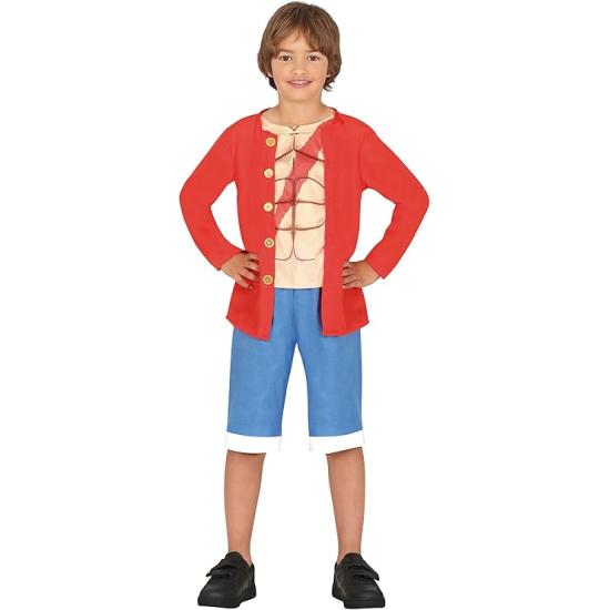 Fantasia de Aventureiro Marítimo para Meninos ou Meninas – Pirata de Anime