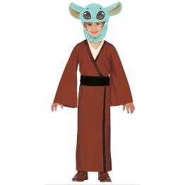 Fato de bebê Yoda Alien para criança