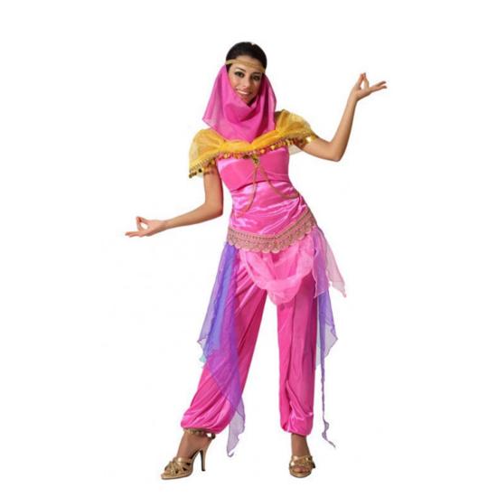 Fantasia de dançarina árabe Rosita para adulto Fantasia de dançarina árabe Rosita para adulto
