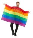 Traje de bandeira, arco-íris