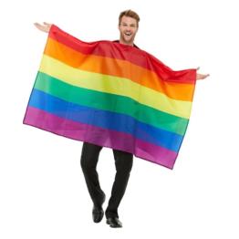 Traje de bandeira, arco-íris