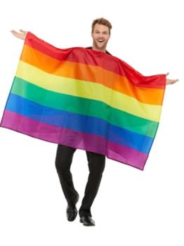 Traje de bandeira, arco-íris