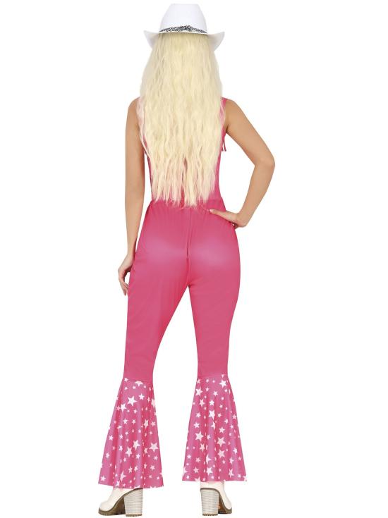 Fato de Barbie Cowgirl Rosa para Mulher