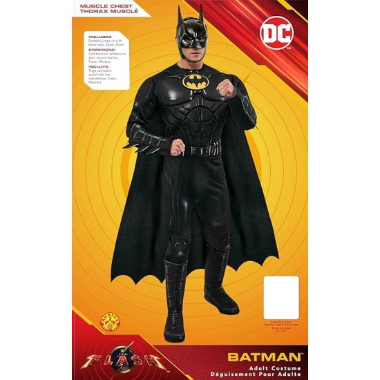 Fantasia adulta de Batman Deluxe Keaton – DC Comics Flash The Movie