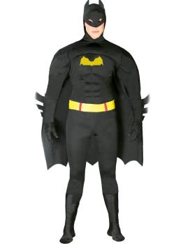 Fantasia do Batman acessível para homens adultos