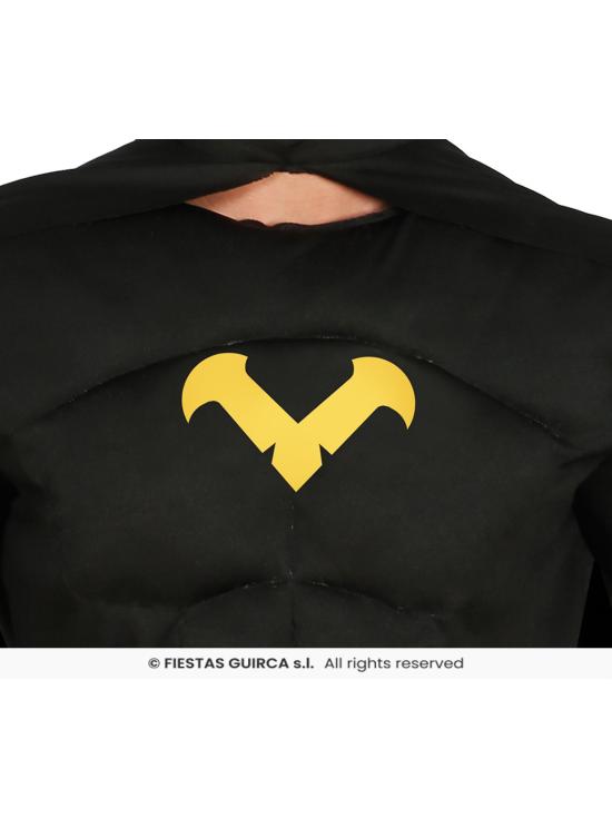 Fantasia do Batman acessível para homens adultos