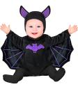 Fantasia de morcego ou demônio para bebê