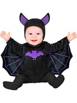 Fantasia de morcego ou demônio para bebê