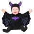 Fantasia de morcego ou demônio para bebê