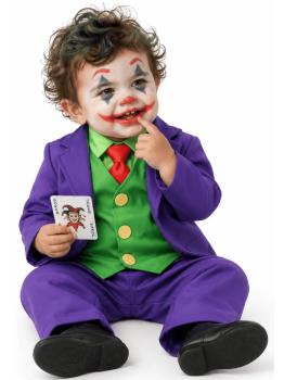 Fantasia de Coringa para Bebê | Vilão dos Quadrinhos