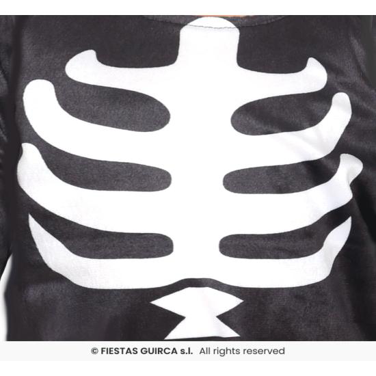 Fantasia de bebê esqueleto do Mickey Mouse com chapéu e macacão