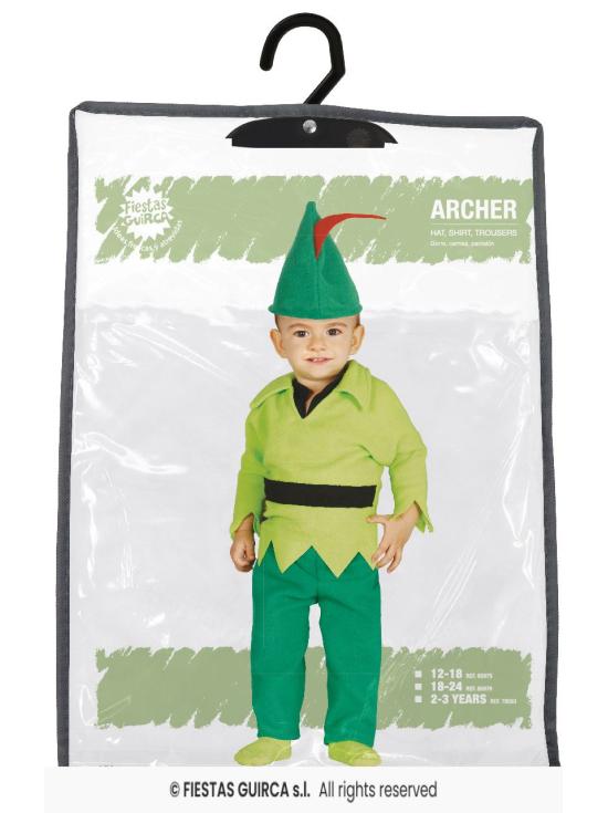 Fantasia de Peter Pan para Bebê – Roupa de Conto de Fadas para Crianças