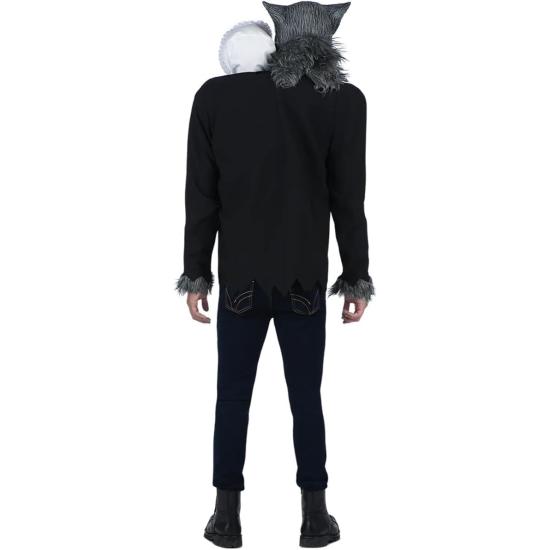 Fantasia de bebê adulto sequestrado por lobisomem