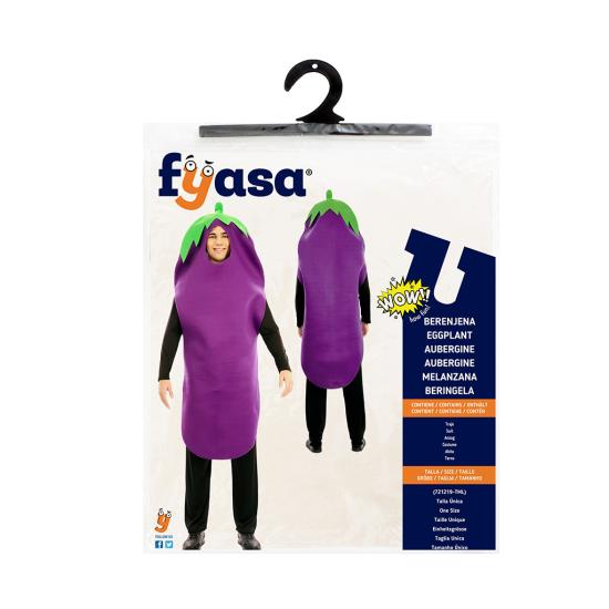 Fantasia de berinjela adulta tamanho ML Fantasia de berinjela adulta tamanho ML