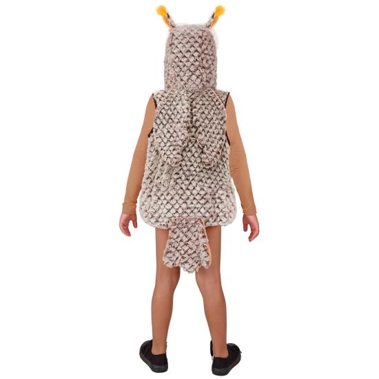 Fantasia de coruja infantil