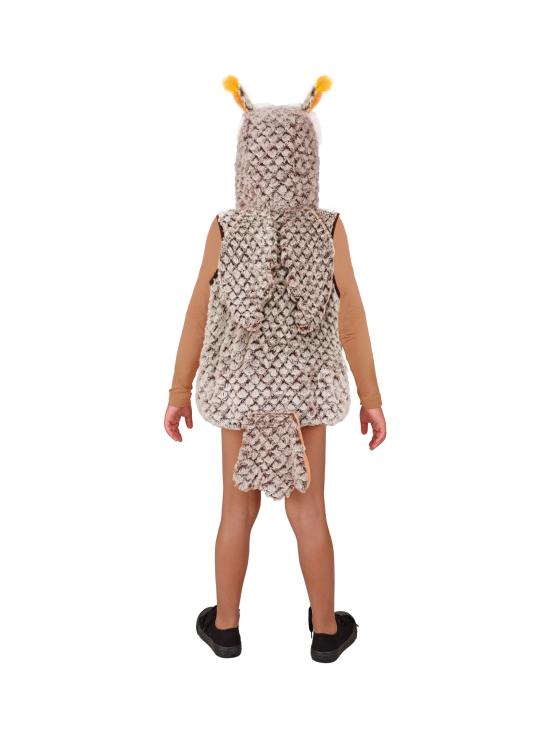 Fantasia de coruja infantil