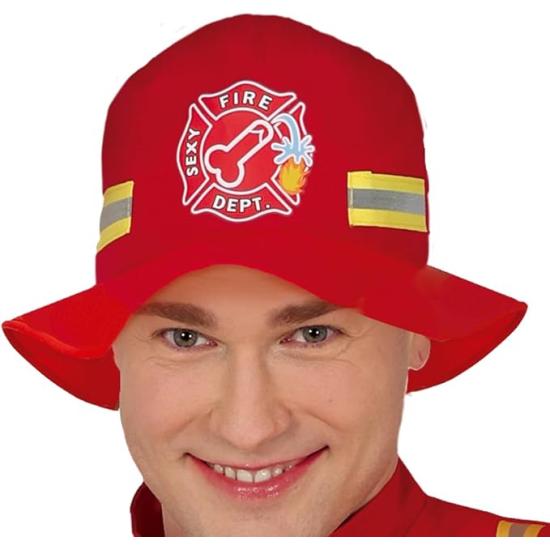 Fantasia de bombeiro adulto com mangueira