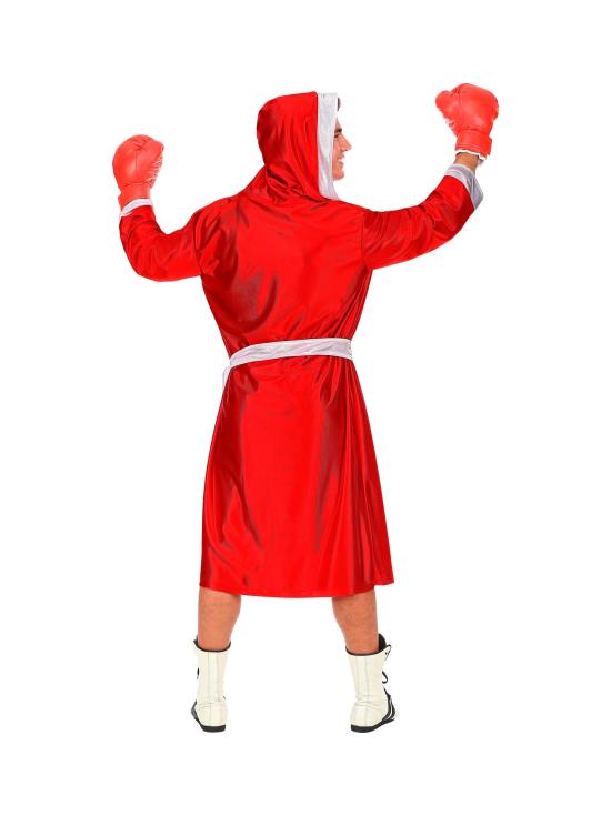 Traje de campeão mundial de boxe masculino