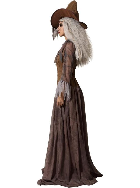 Fantasia adulta de bruxa de Salem