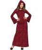 Fantasia de Bruxa Mística Chapeuzinho Vermelho para Mulheres